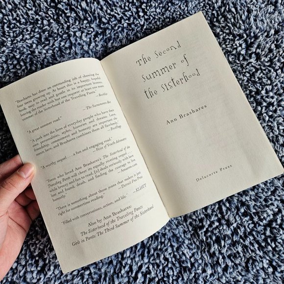 4/$20‎ The Second Summer of the Sisterhood by Ann Brashares - Paperback - Picture 2 of 5
